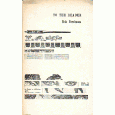 PERELMAN, Bob: To The Reader