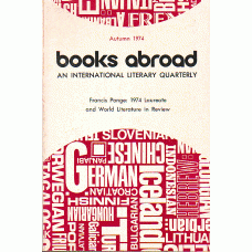 Ivask, Ivar [Ed]. Books Abroad: An International Literary Quarterly